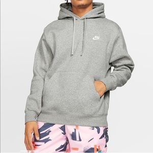 nike grey hoodie